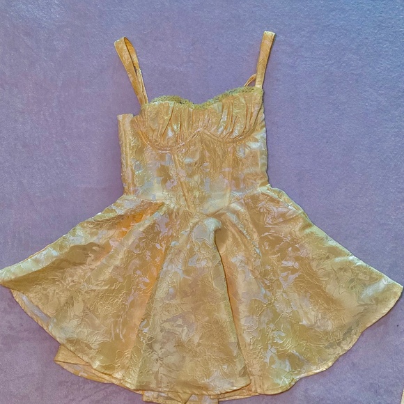 Babyboo Fashion Dresses & Skirts - Yellow BabyBoo Playsuit